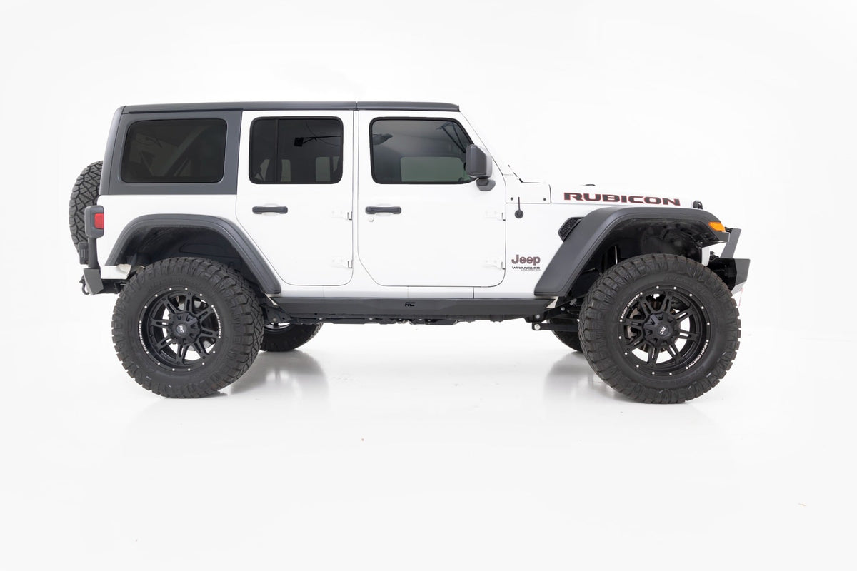3.5 Inch Lift Kit C/A Drop FR D/S M1R Rubicon Jeep Wrangler Unlimited (24-26) Rough Country
