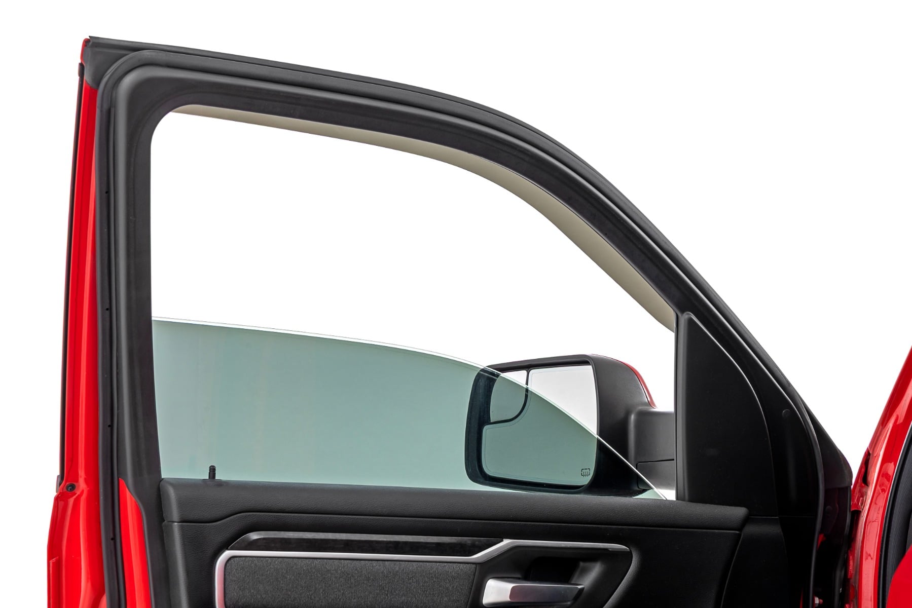 Side Window Deflectors Tape On Rain Guard Ram 1500 (19-26)/1500 TRX (21-24) Rough Country