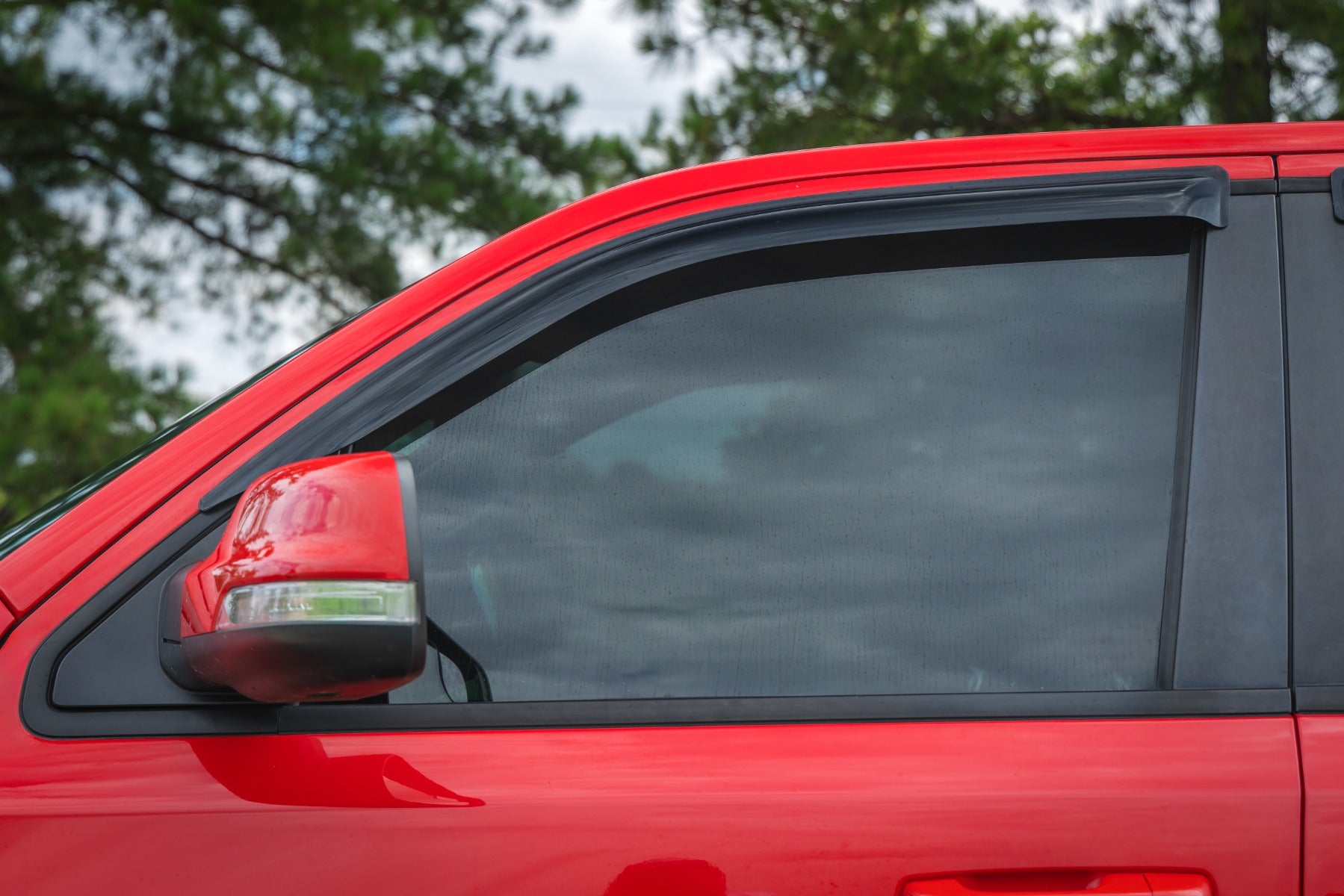 Side Window Deflectors Tape On Rain Guard Ram 1500 (19-26)/1500 TRX (21-24) Rough Country