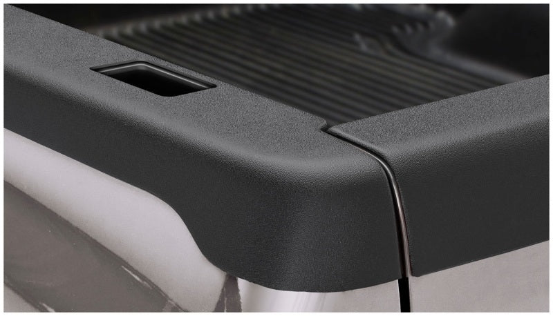 Husky Liners 02-08 Dodge Ram 1500 96in Fleetside Smoothback Bed Rail Caps - Black