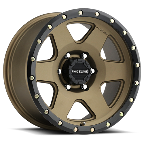 Aluminum Wheels 20x9 Boost 946BZ Satin Bronze 6 Spoke 0 Offset 8 on 165.1 Bolt Pattern 130.81 Bore Raceline