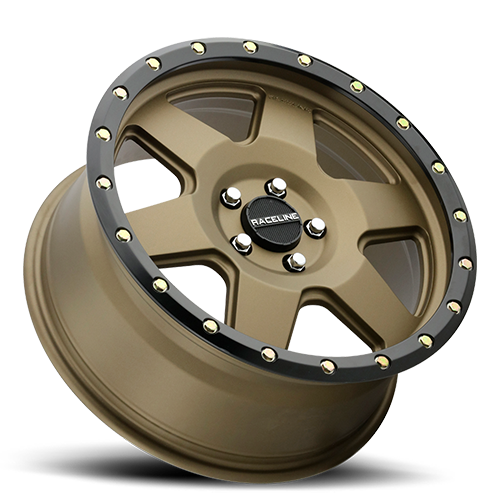 Aluminum Wheels 18x8 Boost 946BZ Satin Bronze 6 Spoke 35 Offset 5 on 127 Bolt Pattern 71.5 Bore Raceline