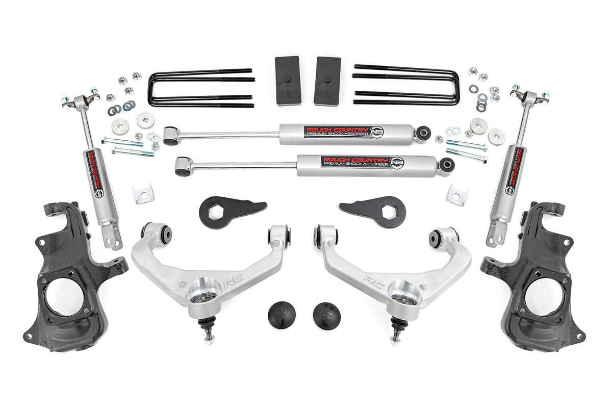 3.5 Inch Lift Kit Knuckle Silverado/Sierra 2500HD/3500HD (11-19) Rough Country