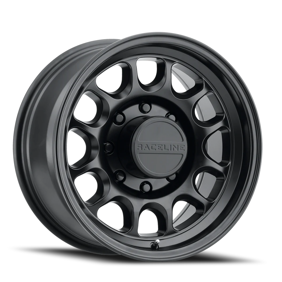 Aluminum Wheels 18x9 Rogue 958B Satin Black 18 Offset 8 on 170 Bolt Pattern 130.81 Bore Raceline