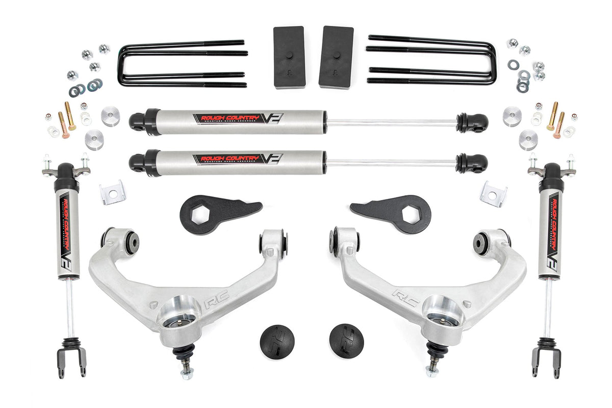 3.5 Inch Lift Kit V2 Silverado/Sierra 2500HD/3500HD (11-19) Rough Country