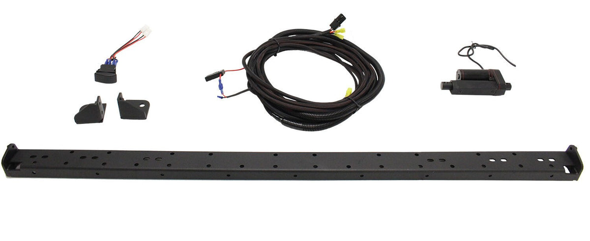 Sport Bar 2.0 Power Acuated Retractable Light Mount Conversion Kit Full Size Textured Black 2007-2024 Toyota Tundra 2009-2023 Dodge Ram 1500/2500/3500 Go Rhino