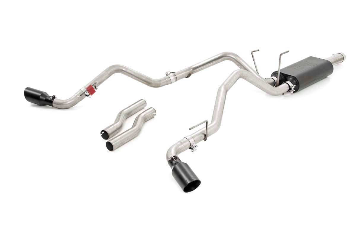 Performance Cat-Back Exhaust Stainless 4.7L/5.7L Ram 1500 2WD/4WD (2009-2018 & Classic) Rough Country