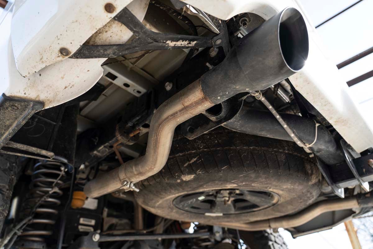 Performance Cat-Back Exhaust Stainless 4.7L/5.7L Ram 1500 2WD/4WD (2009-2018 & Classic) Rough Country