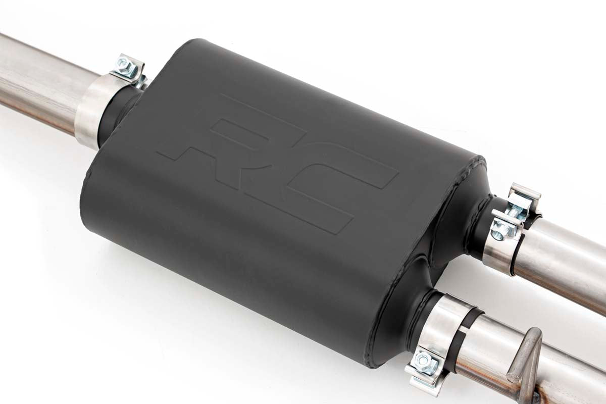 Performance Exhuast Stainless Crew/Dbl RR Exit Silverado/Sierra 1500 (19-26) Rough Country