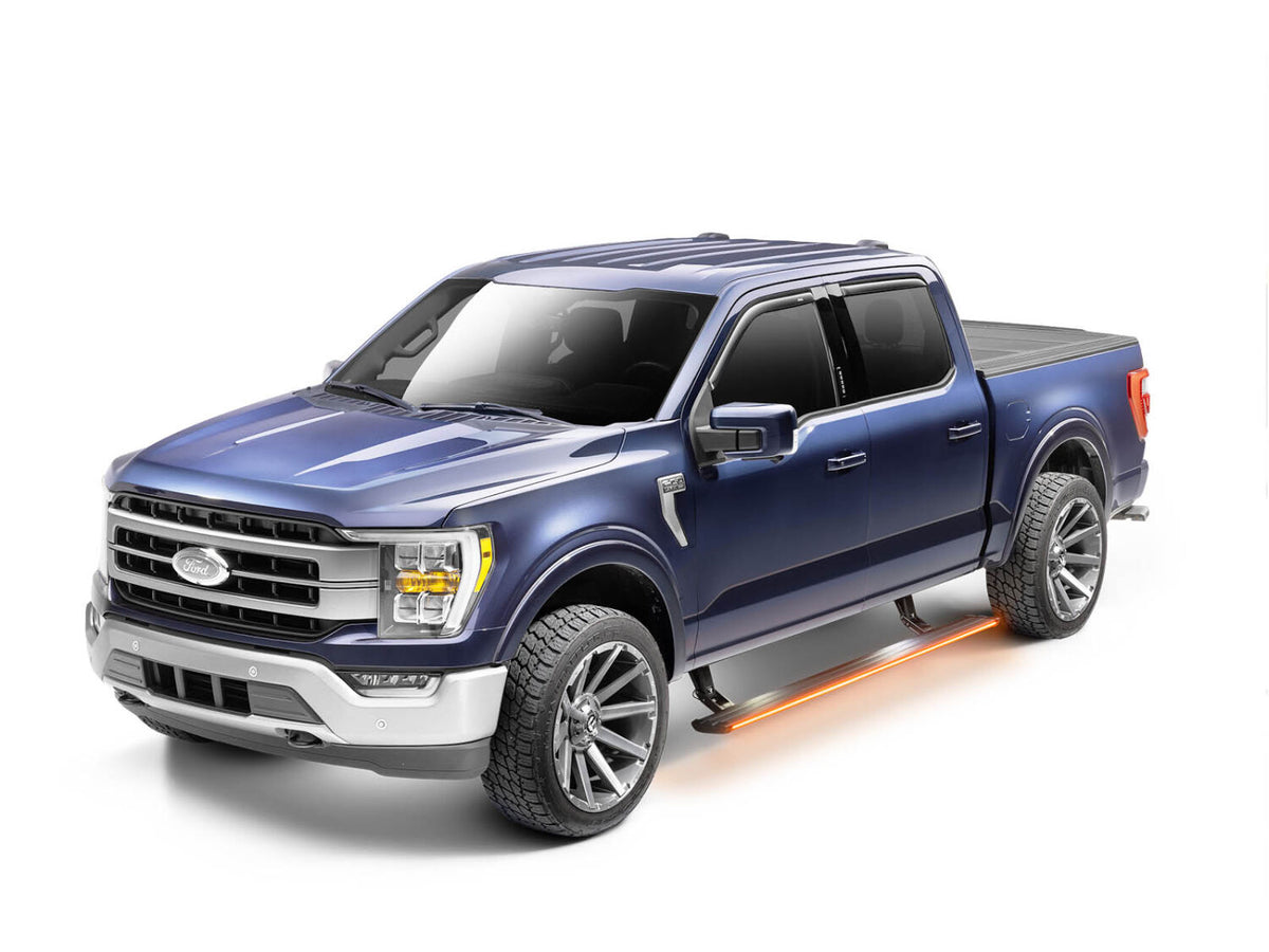 PowerStep Vision Boards For 2021-2026 Ford F-150 Crew Cab AMP Research