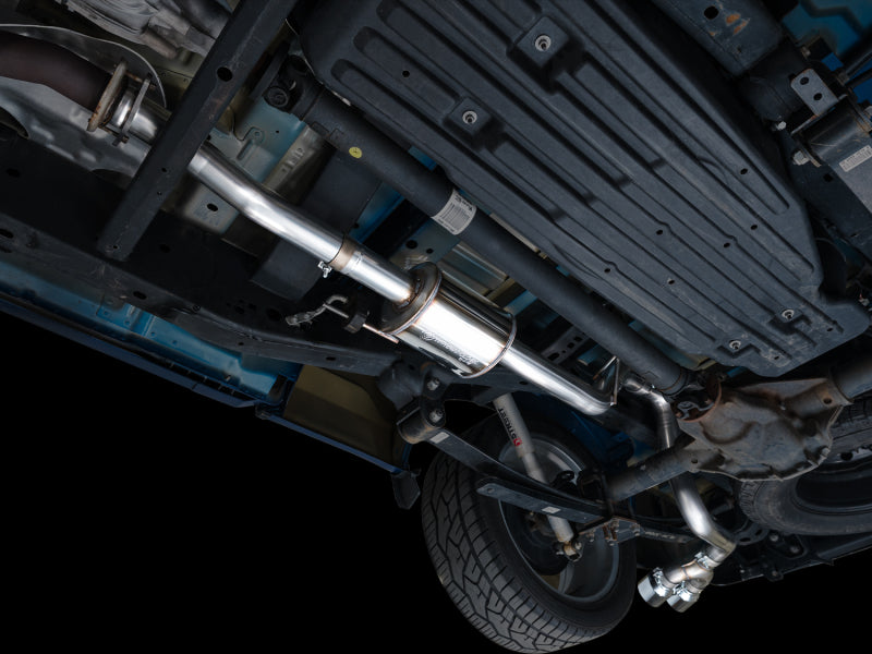 AWE Tuning 21-25 Ford F150 (14th Gen Reg Cab) Cat-Back Exhaust - 4.5in Dual Side Exit Chrome Tips