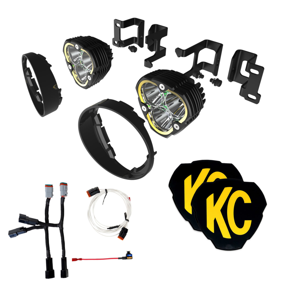 KC HiLiTES FLEX ERA 3 SPOT 2LT FOG SYS TOYOTA - 97152