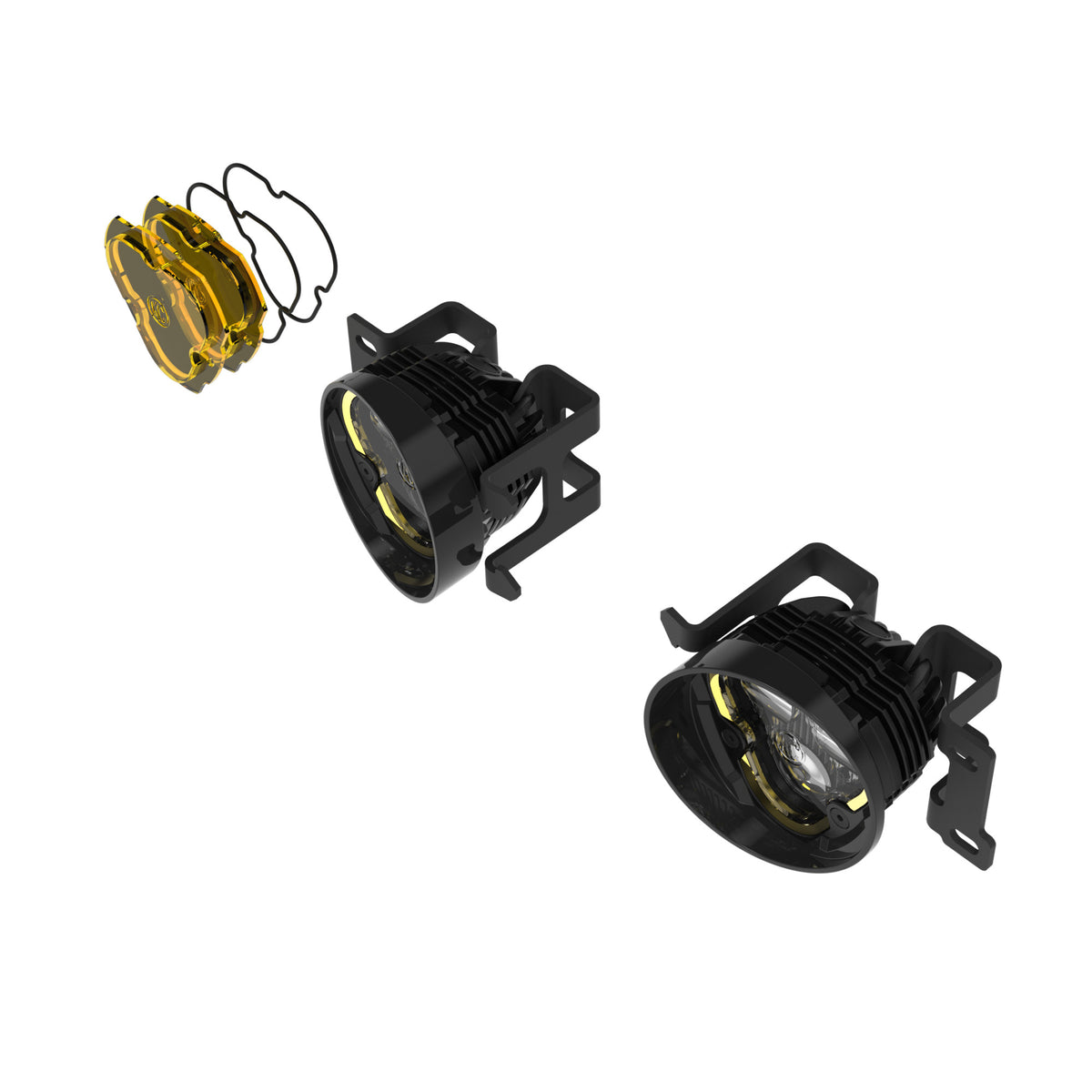 KC Flex Era 3 LED DM SAE Fog 2- Light Master Kit Toyota Tacoma 4Runner Tundra Oe KC HiLiTES