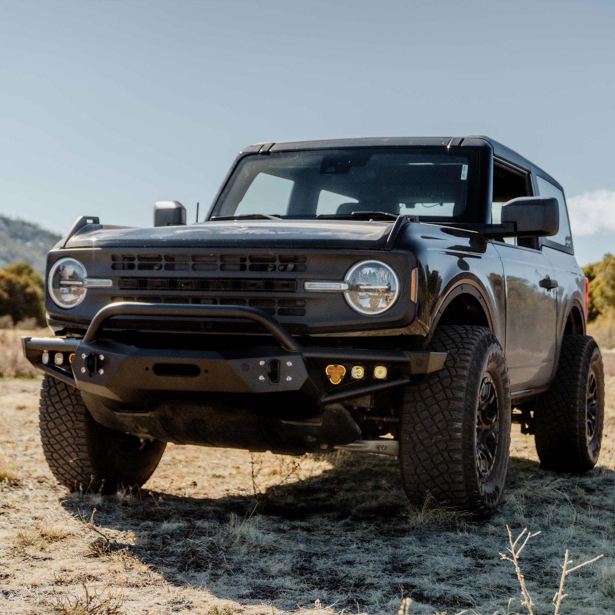 Hybrid Front Bumper LED Light Kit Off-Road System KC HiLiTES