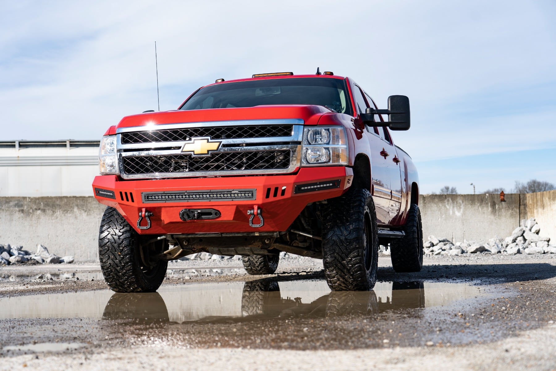 3.5 Inch Knuckle Lift Kit M1 w/ Overloads Silverado/Sierra 2500HD/3500HD (11-19) Rough Country