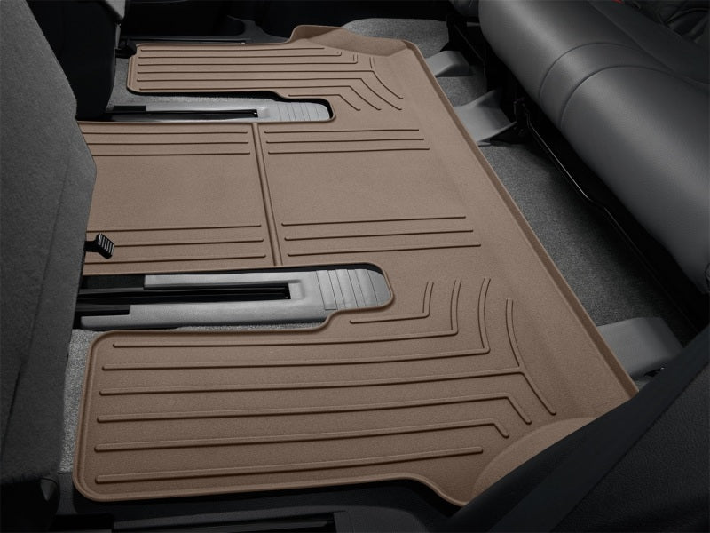 WeatherTech 12-22 Toyota Sequoia 7-Passenger Rear FloorLiner HP - Tan