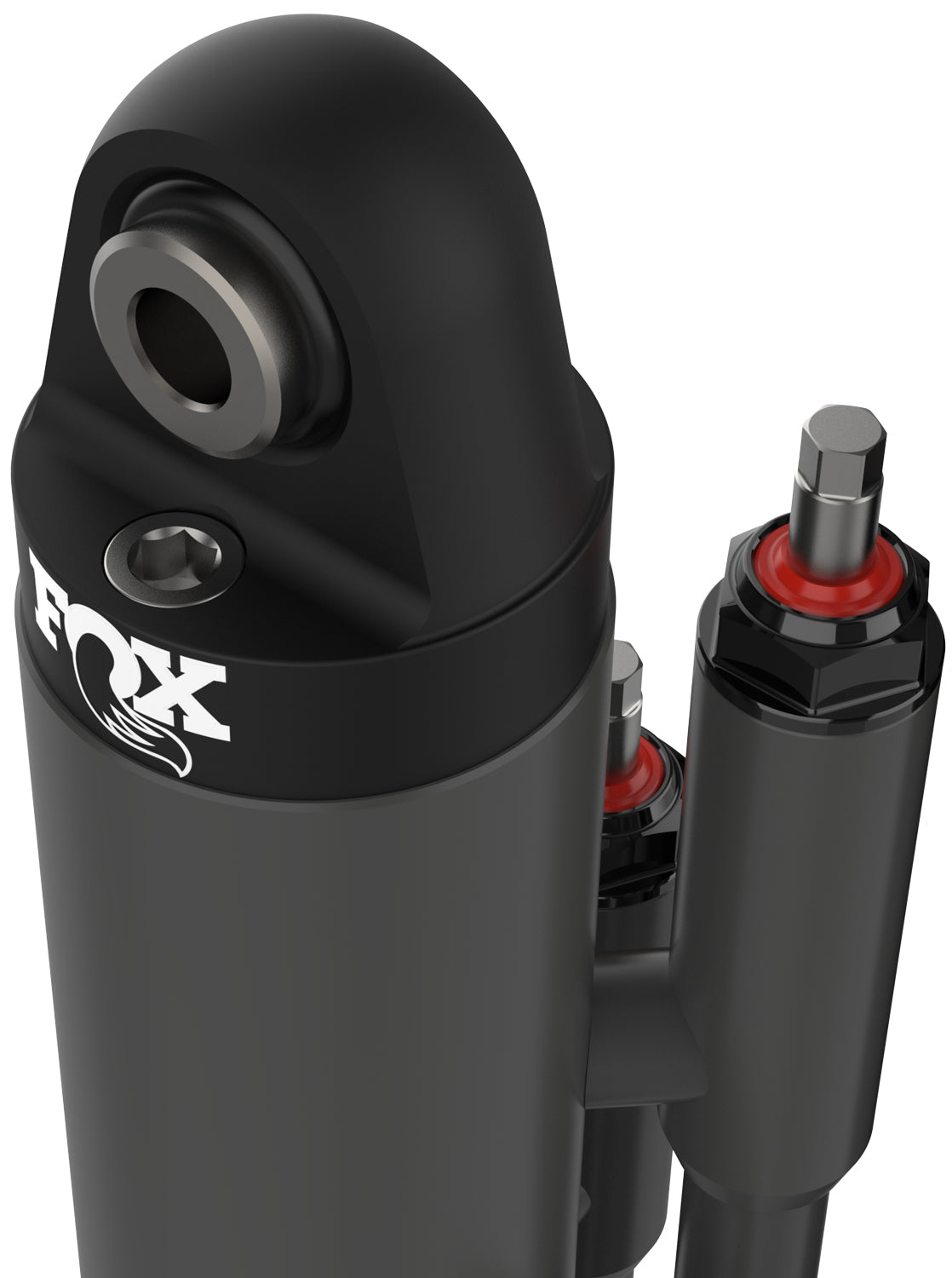 Shock Absorber 2.5 Factory Race Series External Bypass 4T Remote Reservoir 10 Inch Left Hand FOX