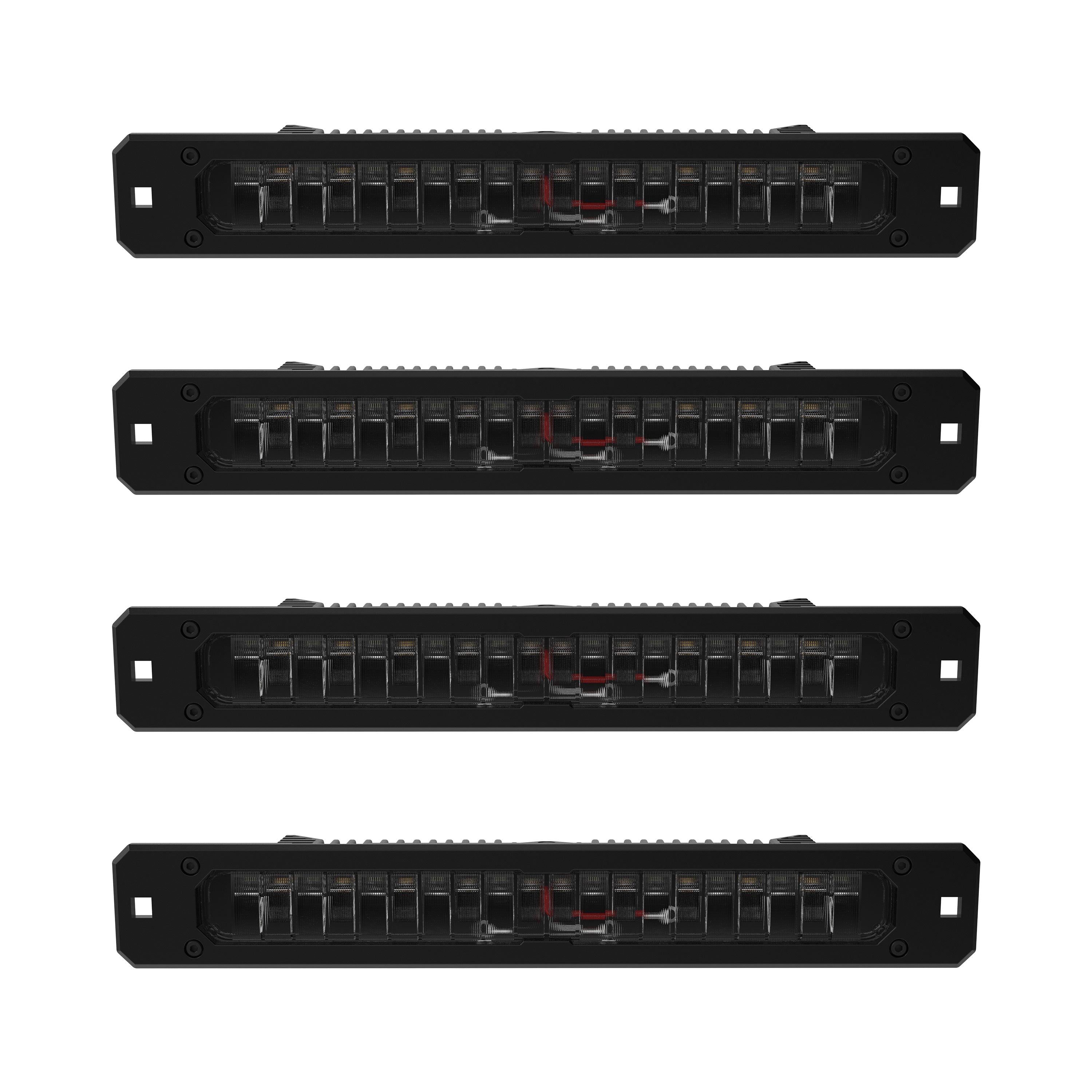 Profile 10 Inch SideCast Flush Mount Lights KC HiLiTES