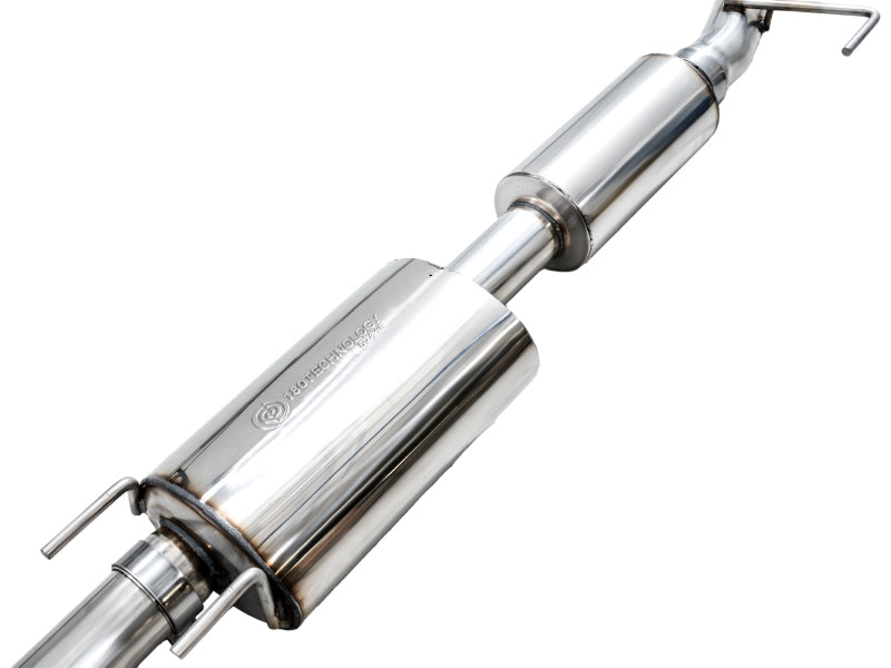 AWE Tuning 0FG Exhaust for 3rd Gen Toyota Tundra - Dual Chrome Silver Tips