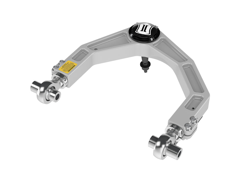 2021-2025 Ford F-150 Raptor Billet Upper Control Arm W/ Delta Joint Pro Kit Icon Vehicle Dynamics