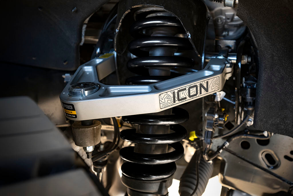 2021-2025 Ford F-150 Raptor Billet Upper Control Arm W/ Delta Joint Pro Kit Icon Vehicle Dynamics