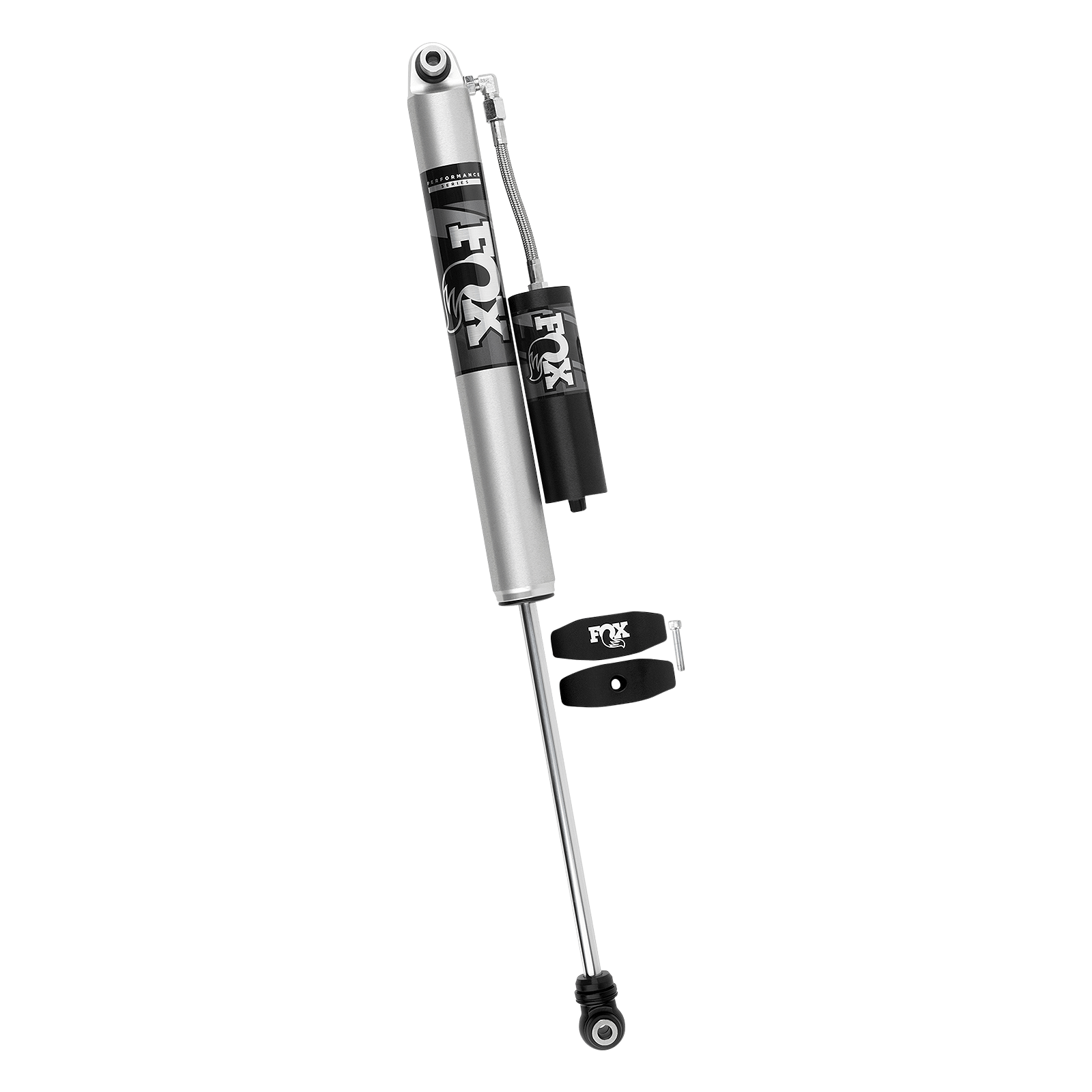FOX 2.0 Remote Reservoir Rear Shock | Performance Series | 4.5-6 Inch Lift | Wrangler JL (18-25)