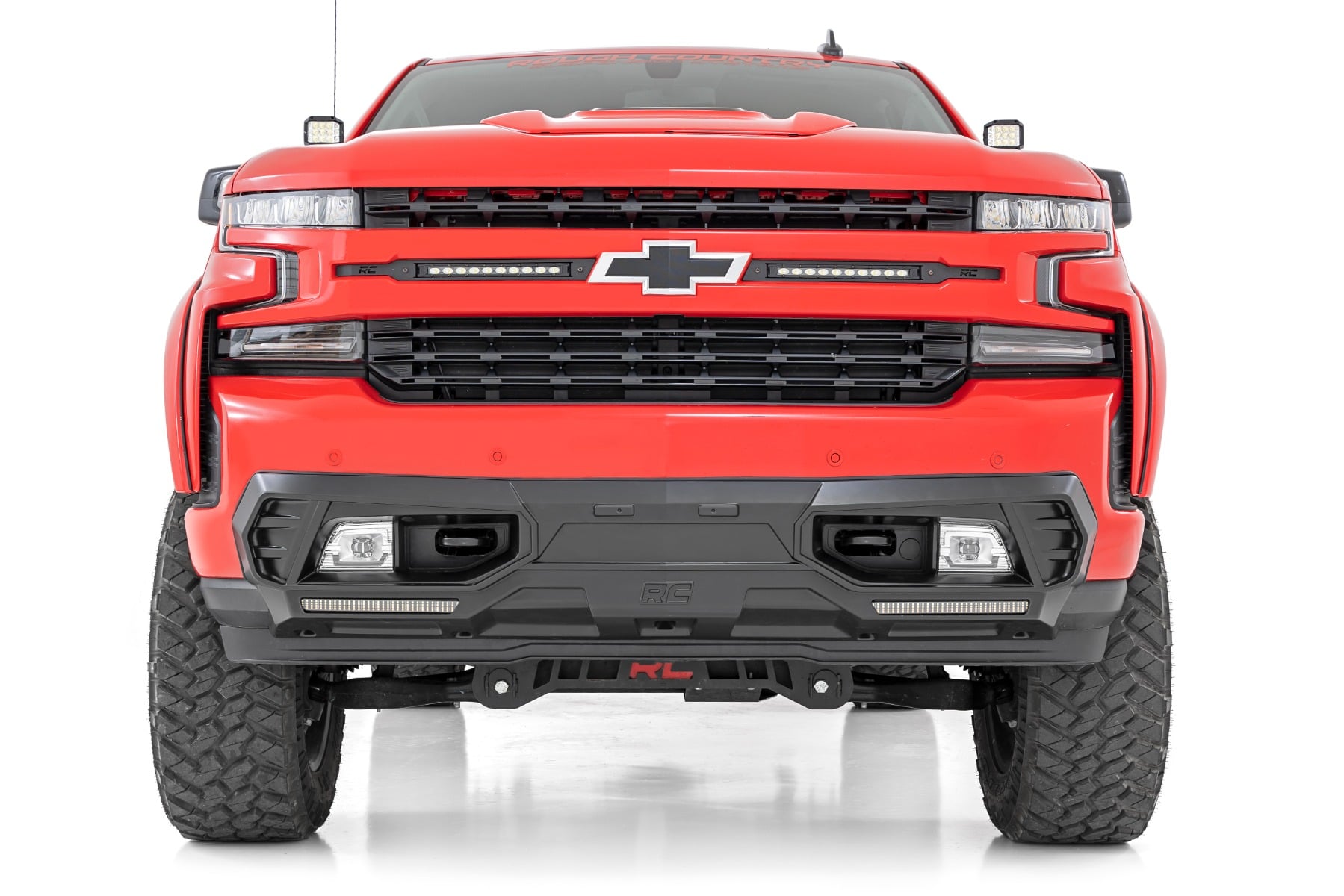 Front Bumper Fascia Cover Kit Chevy Silverado 1500 2WD/4WD (2019-2022) Rough Country