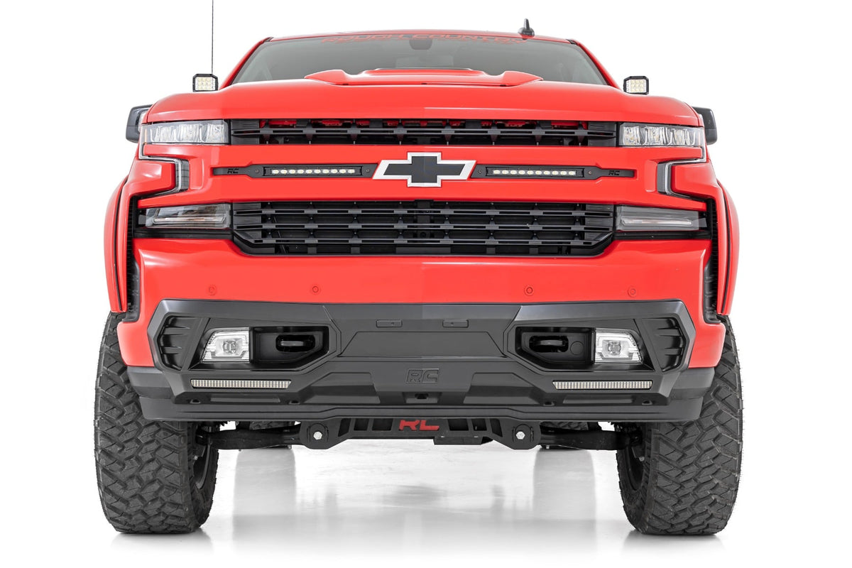 Front Bumper Fascia Cover Kit Chevy Silverado 1500 2WD/4WD (2019-2022) Rough Country