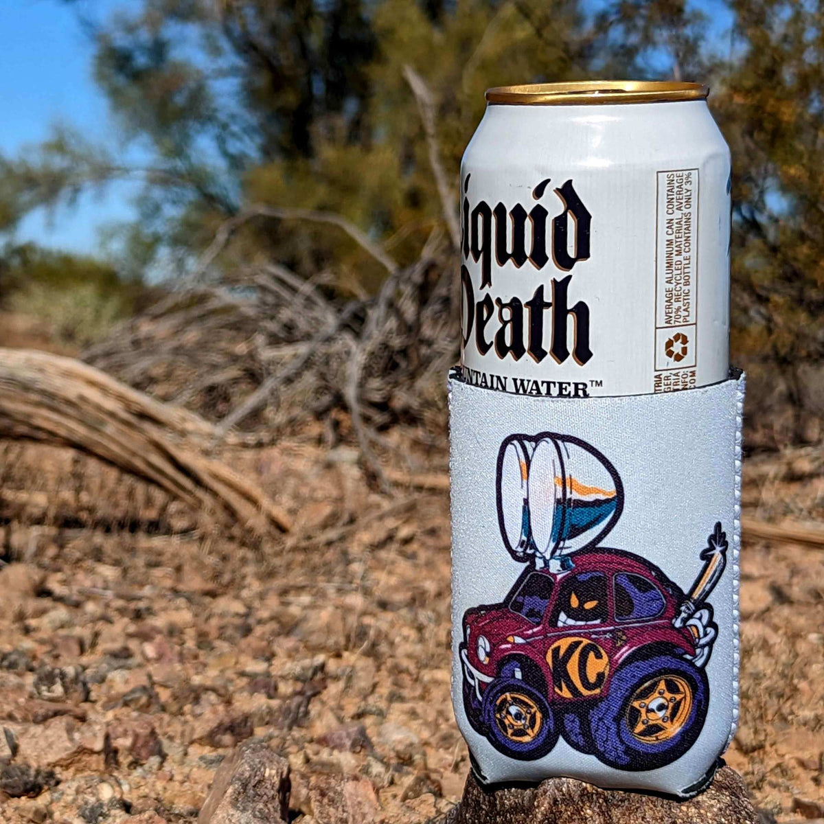 KC HiLiTES KOOZIE RETRO BAJA BUG - 9945