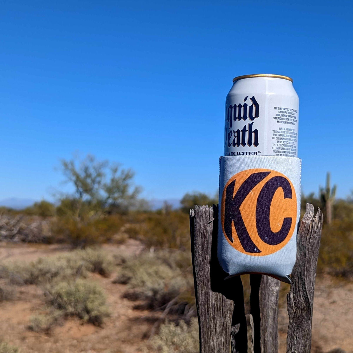 KC HiLiTES KOOZIE RETRO BAJA BUG - 9945