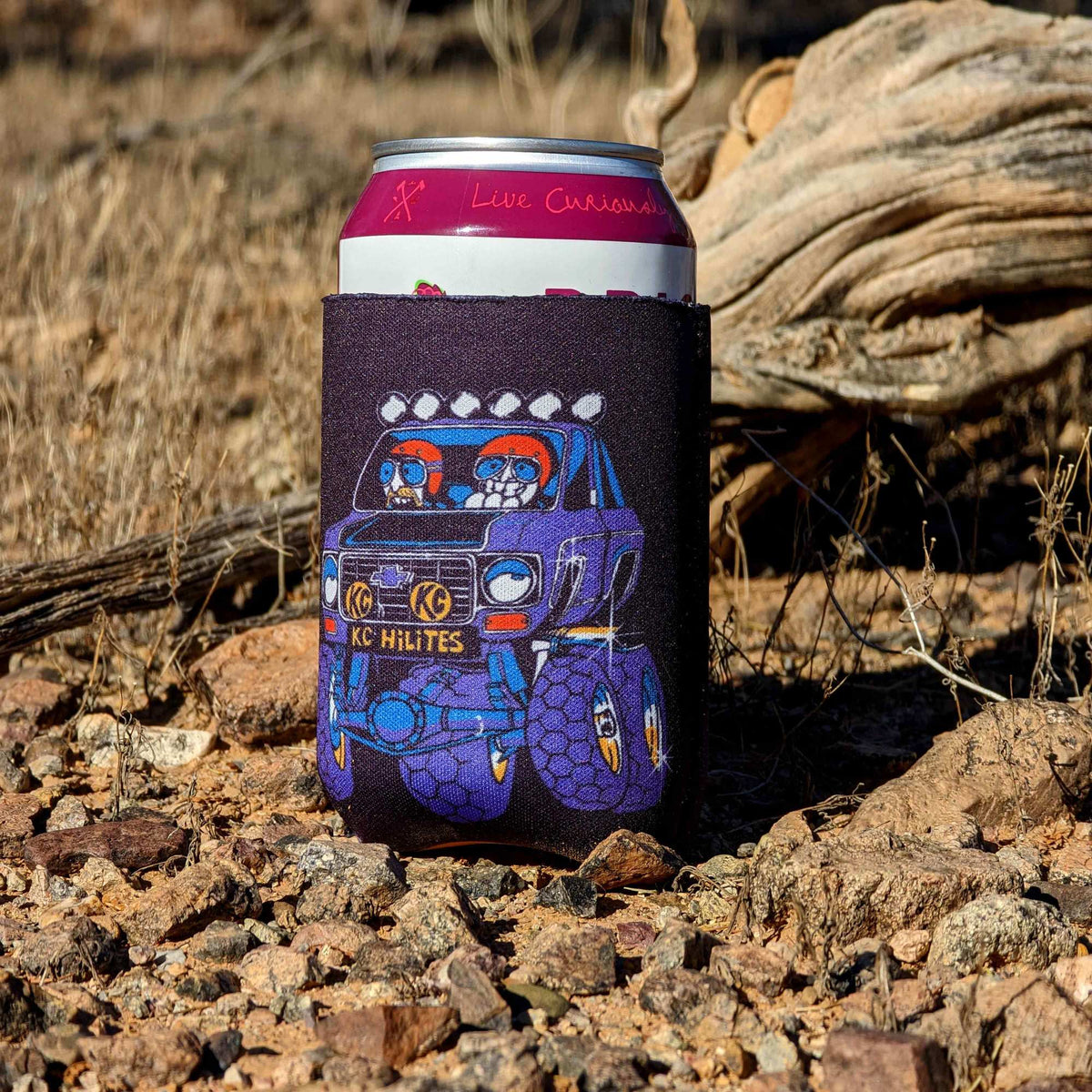 KC HiLiTES BLACK KOOZIE RETRO BAJA TRUCK - 9946