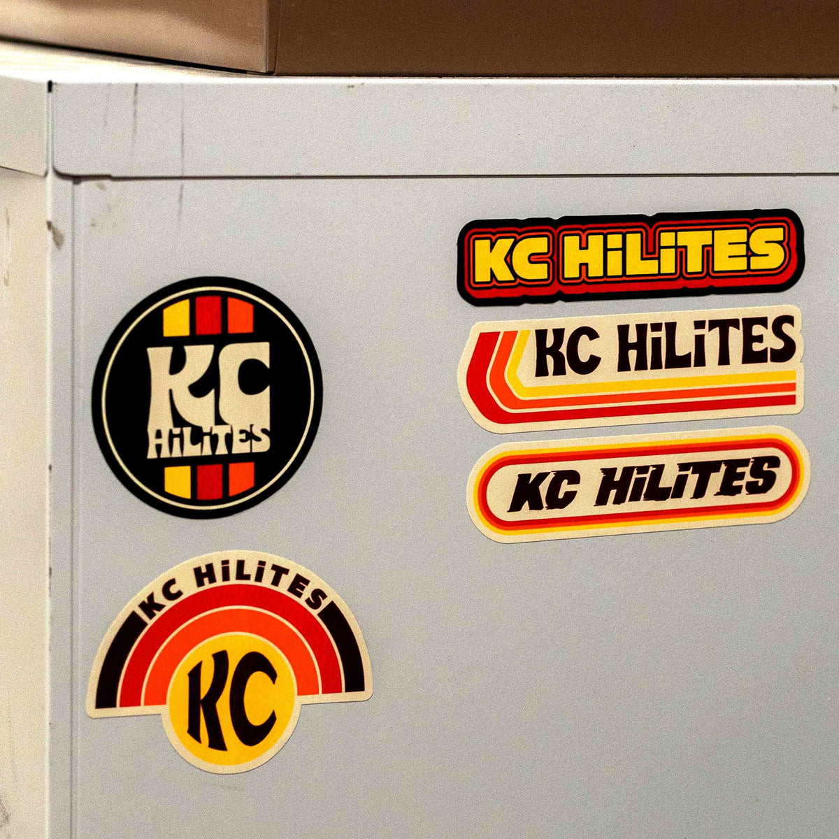 KC HiLiTES DECAL THROWBACK MULTI - 9949