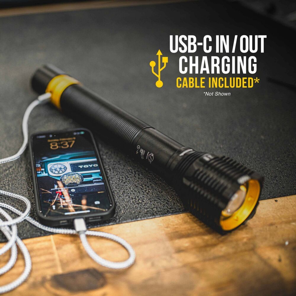 Flex 7K Rechargeable Flash Light KC HiLiTES