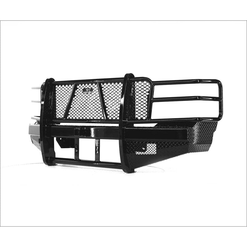Ranch Hand Sport Series Winch Ready Front Bumper W/ Grille Guard Fits Select 11-14 Chevrolet Silverado 2500 HD/3500 HD Model FBC115BLR