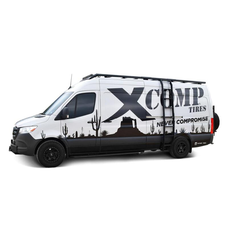 Westin 07-23 Mercedes-Benz Sprinter w/ 144in. Wheelbase Outlaw Nerf Step Bars - Textured Black