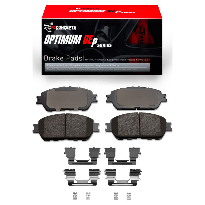 R1 05-15 Toyota Tacoma Front Optimum OE Pads & Hardware Kit