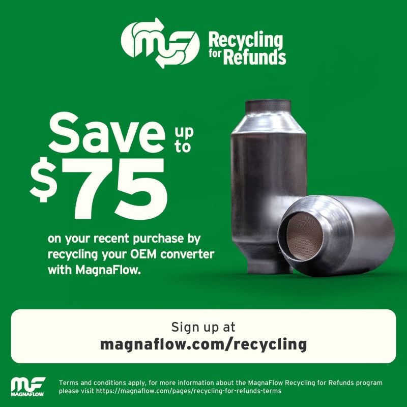 MagnaFlow Universal Catalytic Converter 2.25inch OBDII Rear