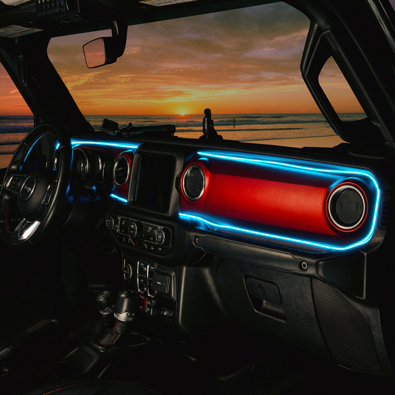 ORACLE Lighting Jeep Wrangler JL / Gladiator JT ColorSHIFT Fiber Optic LED Interior Kit