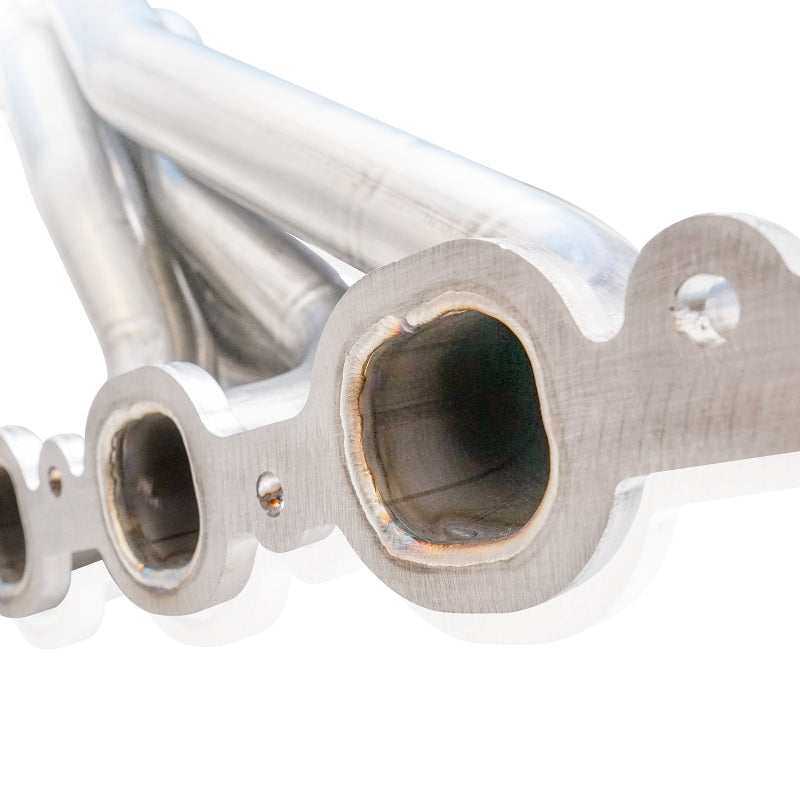 Stainless Works 2019+ Chevrolet Silverado 5.3L Catted Headers 1-7/8in Primaries 3in Leads Y-Pipe