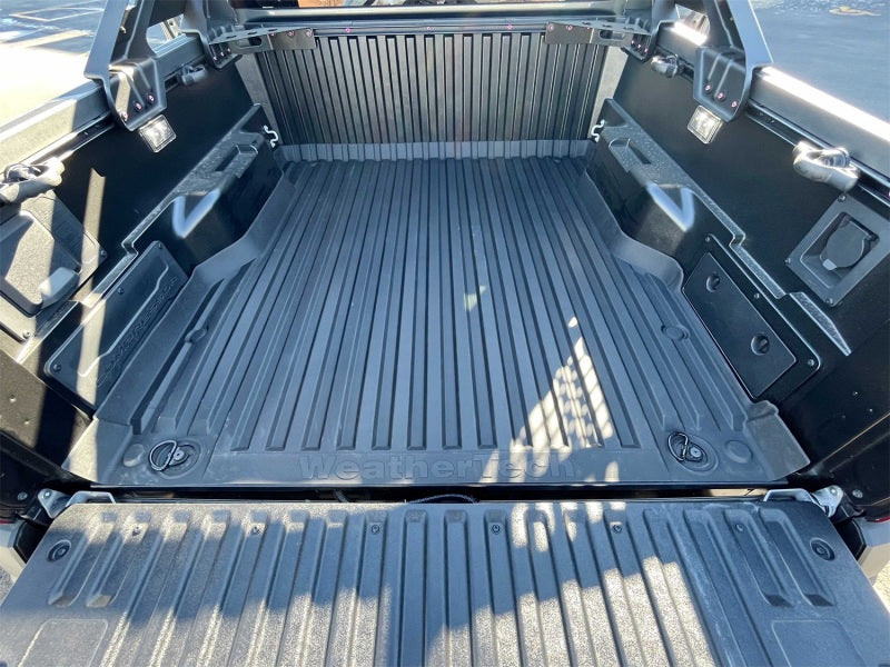 WeatherTech 2024 Toyota Tacoma (Incl. Hybrid) 5ft. Bed w/RHS Storage Sys ImpactLiner - Black