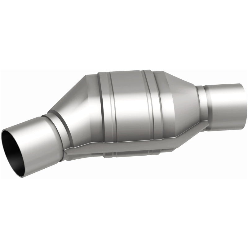 MagnaFlow Universal Catalytic Converter 2.25in Angled Inlet Front CA