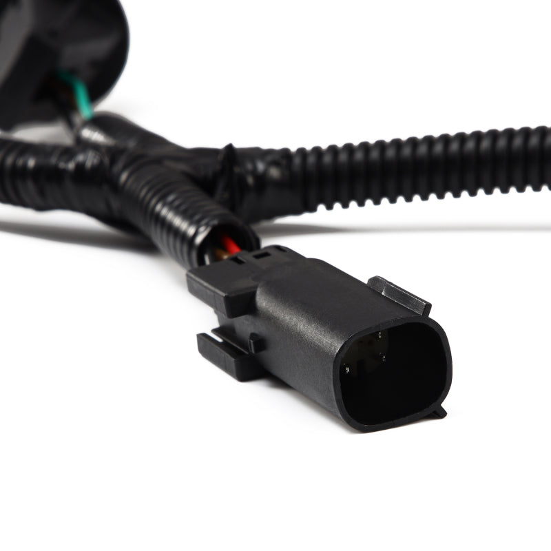 Wiring adapter for 2019-2023 Chevrolet 1500, connecting stock LED taillights to AlphaRex taillights.