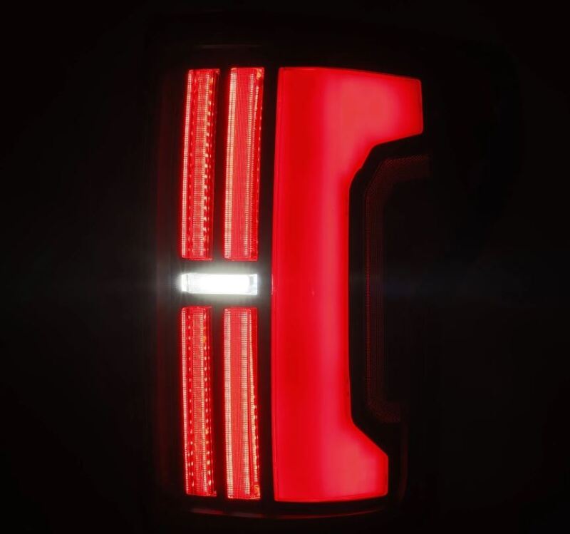 AlphaRex Nova-Series LED tail lights for 2007-2013 Toyota Tundra in black and red, featuring modern design and enhanced visibility.