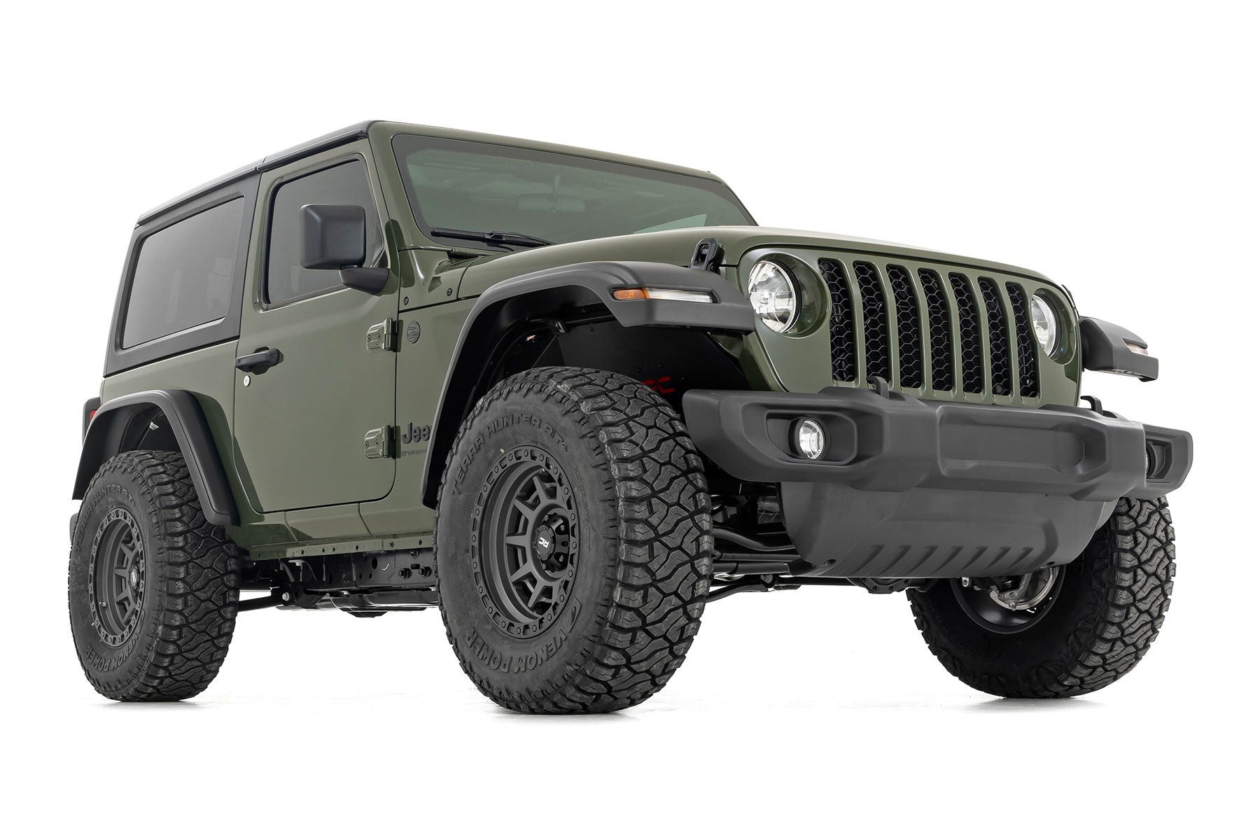 WF1 Fender Flares Jeep Wrangler JL (18-26)/Wrangler Unlimited (18-26) Rough Country