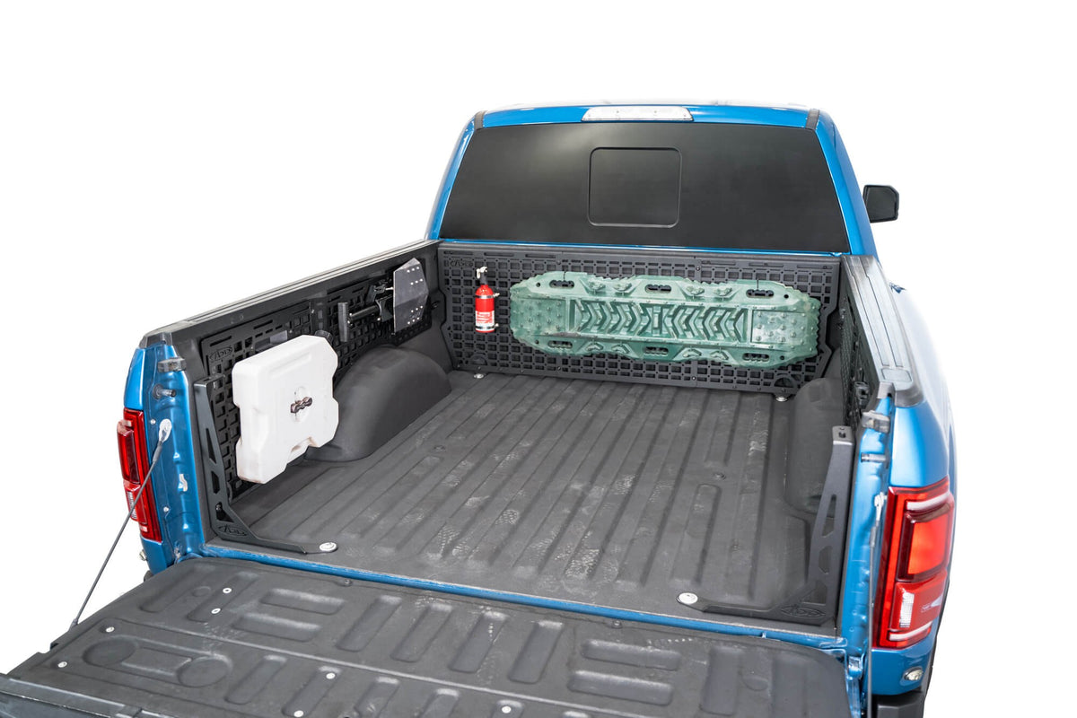 2015-2020 Ford F-150, Raptor 66 Inch Bed Driver-side Bed Side Molle Panels Addictive Desert Designs