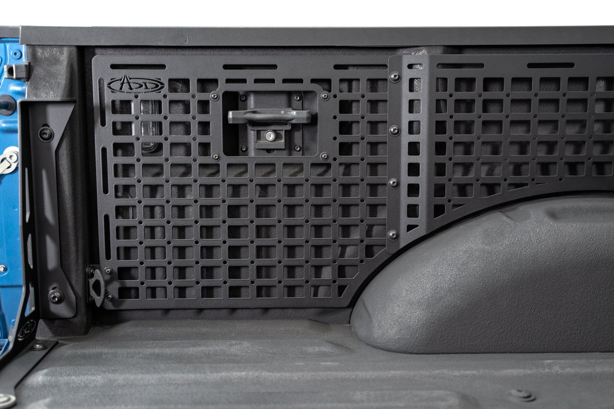 2015-2020 Ford F-150, F-150 Raptor 66 Inch Passanger-side Bed Bed Side Molle Panel Addictive Desert Designs