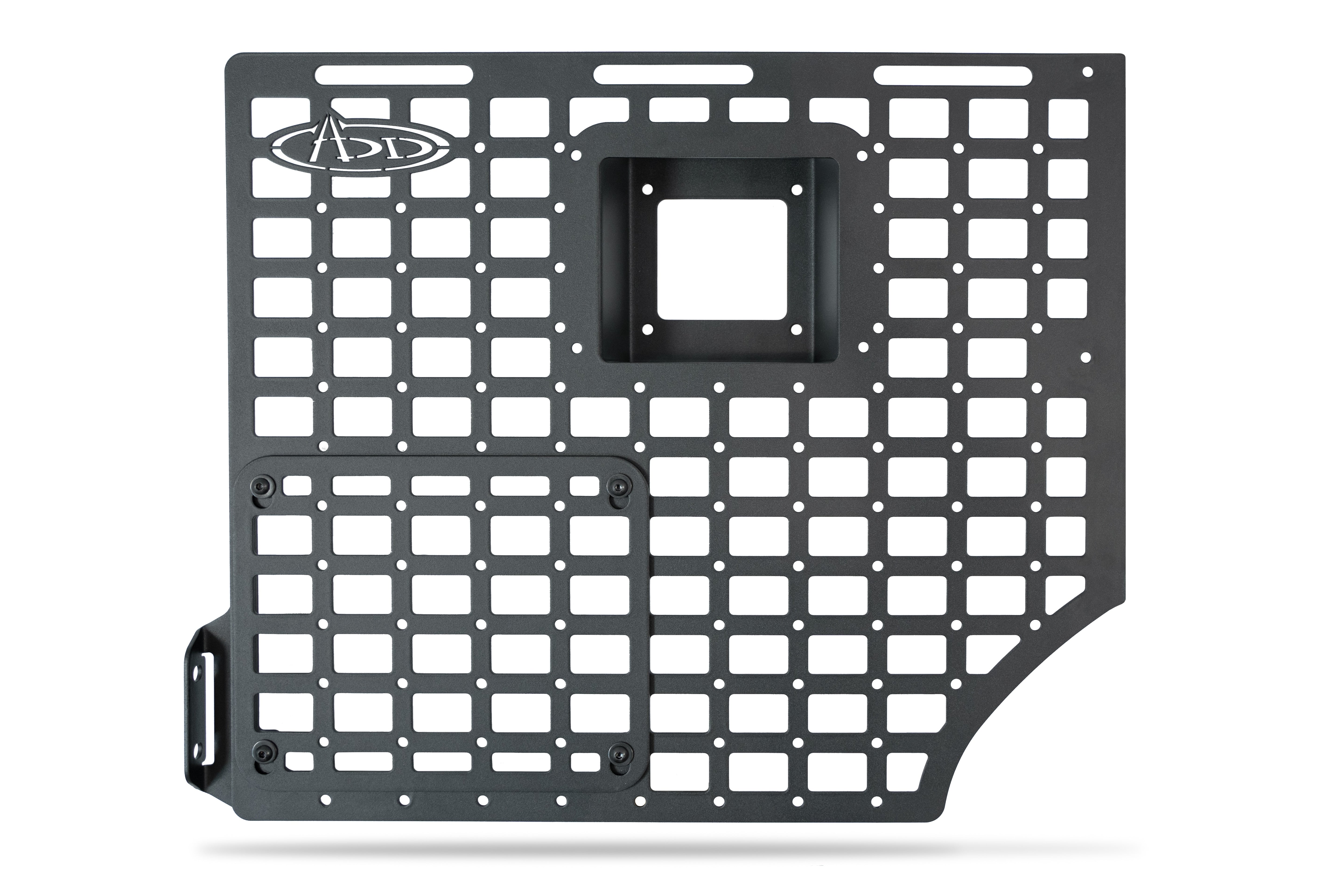 2021+ Ford F-150, F-150 Raptor 66 Inch Bed Bed Side Molle Passenger Side Center Only In Hammer Black Addictive Desert Designs