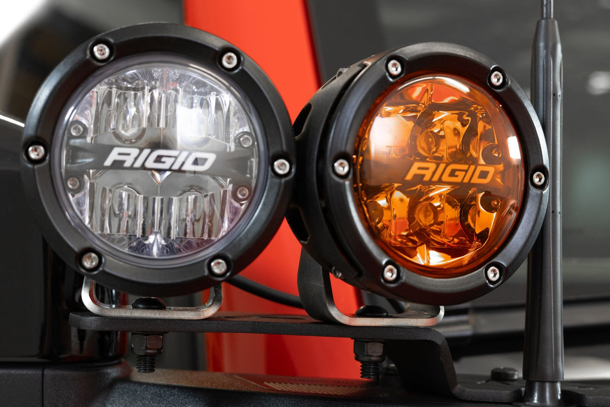 2021+ Ford Bronco, Bronco Raptor Dual Ditch Light Brackets Addictive Desert Designs