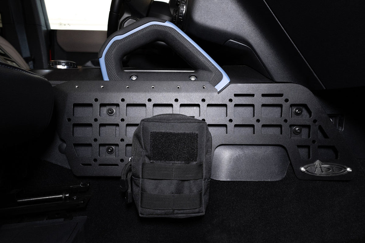 2021+ Ford Bronco, Bronco Raptor Center Console Molle Panels Addictive Desert Designs