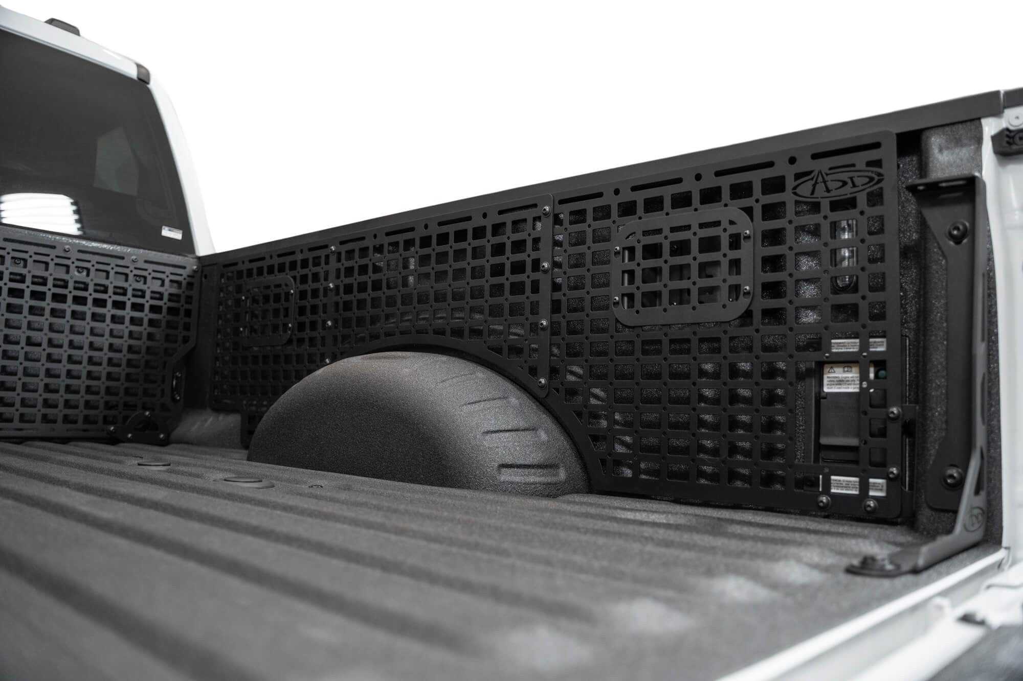 2023+ Ford Super Duty F-250 F-350 81.6 Inch Bed Bed Side Molle Passenger Side In Hammer Black Addictive Desert Designs